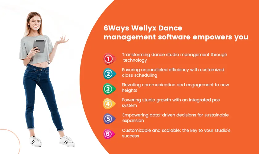 Wellyx Dance management software empowers you